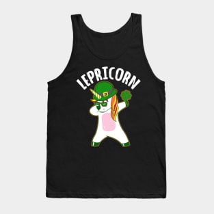 Saint Pattys Day Unicorn T Shirt Gift Shamrock Tank Top